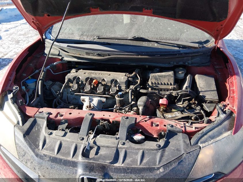 2014 Honda Civic Lx VIN: 2HGFG3B54EH524966 Lot: 43948955