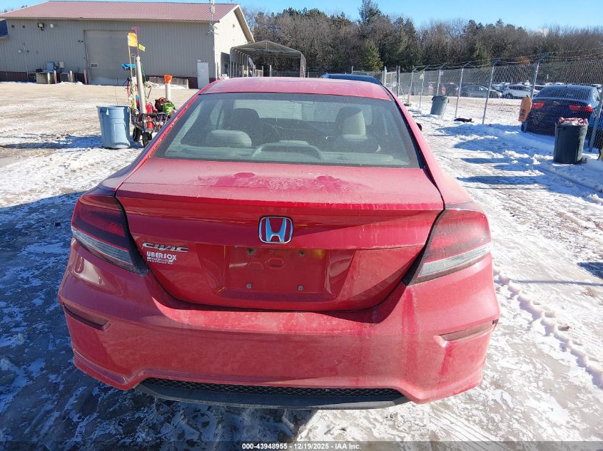 2014 Honda Civic Lx VIN: 2HGFG3B54EH524966 Lot: 43948955