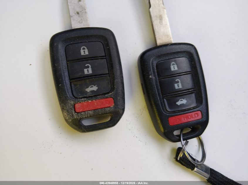 2014 Honda Civic Lx VIN: 2HGFG3B54EH524966 Lot: 43948955