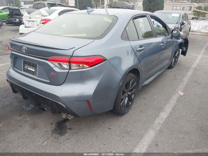 2023 Toyota Corolla Se VIN: JTDP4MCE8P3516360 Lot: 43948957