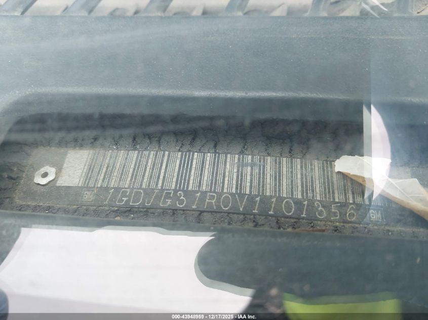 1997 GMC Savana Special Standard VIN: 1GDJG31R0V1101356 Lot: 43948959