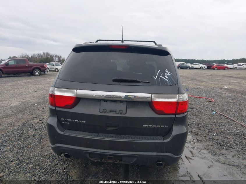 2011 Dodge Durango Citadel VIN: 1D4SE5GT4BC664202 Lot: 43948960