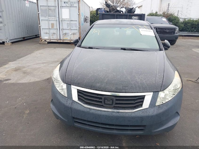 2009 Honda Accord 2.4 Lx VIN: 1HGCP25379A126310 Lot: 43948962