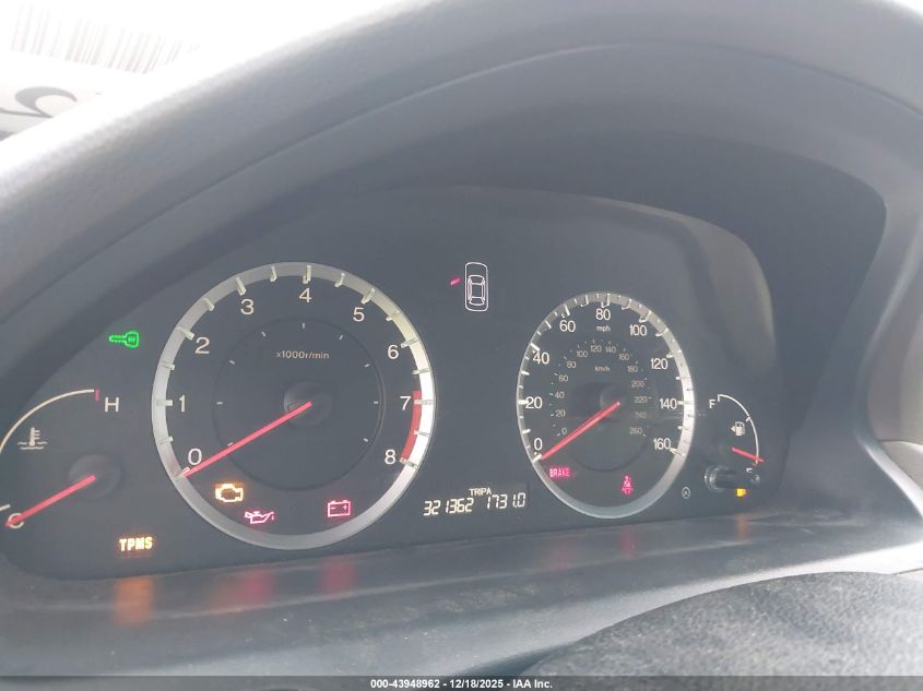 2009 Honda Accord 2.4 Lx VIN: 1HGCP25379A126310 Lot: 43948962