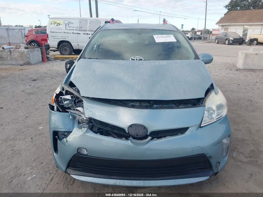 2014 Toyota Prius Two VIN: JTDKN3DU3E1856855 Lot: 43948965