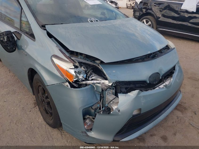 2014 Toyota Prius Two VIN: JTDKN3DU3E1856855 Lot: 43948965