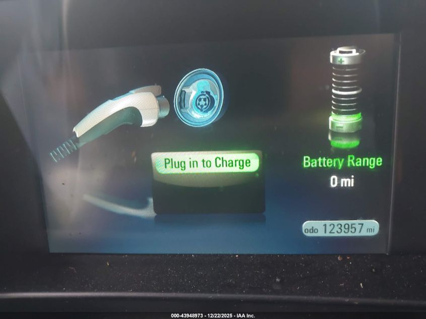 2014 Chevrolet Volt VIN: 1G1RA6E46EU157835 Lot: 43948973