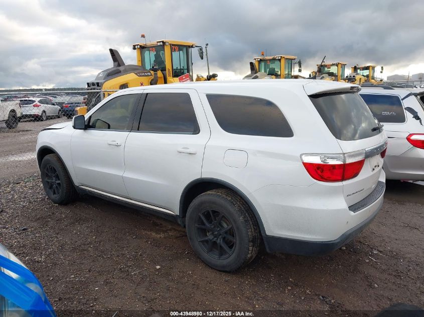 2013 Dodge Durango Sxt VIN: 1C4RDHAG6DC637291 Lot: 43948980