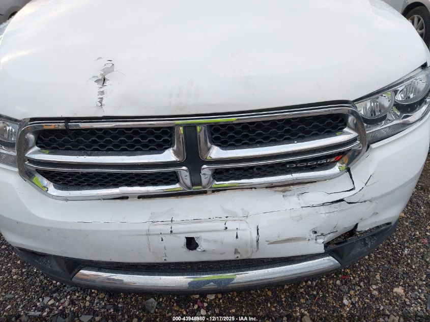 2013 Dodge Durango Sxt VIN: 1C4RDHAG6DC637291 Lot: 43948980