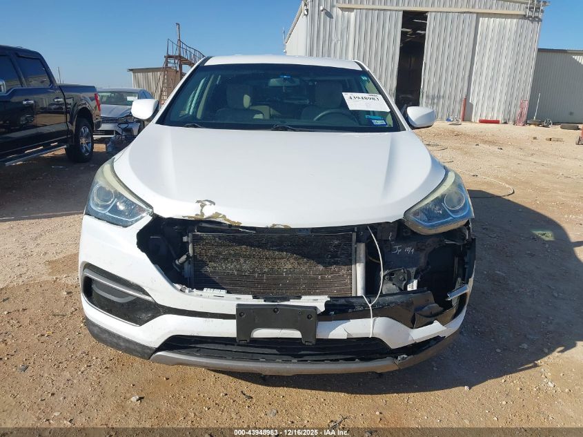 2017 Hyundai Santa Fe Sport 2.4L VIN: 5NMZT3LB6HH019550 Lot: 43948983