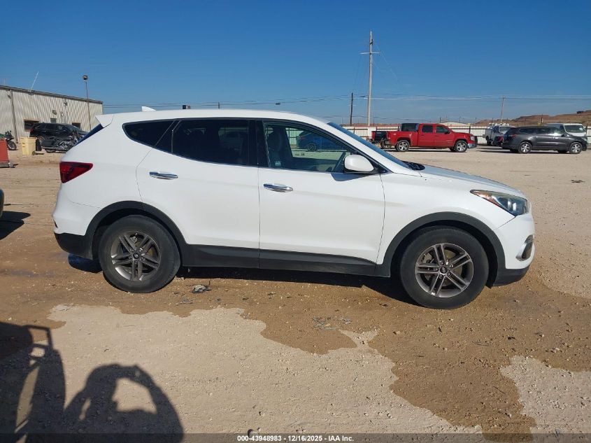 2017 Hyundai Santa Fe Sport 2.4L VIN: 5NMZT3LB6HH019550 Lot: 43948983