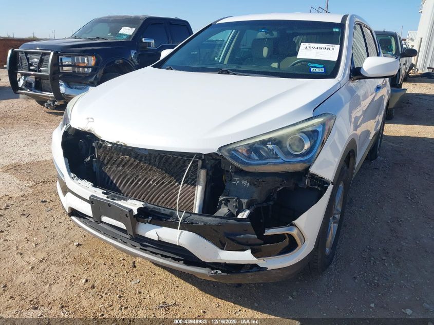 2017 Hyundai Santa Fe Sport 2.4L VIN: 5NMZT3LB6HH019550 Lot: 43948983