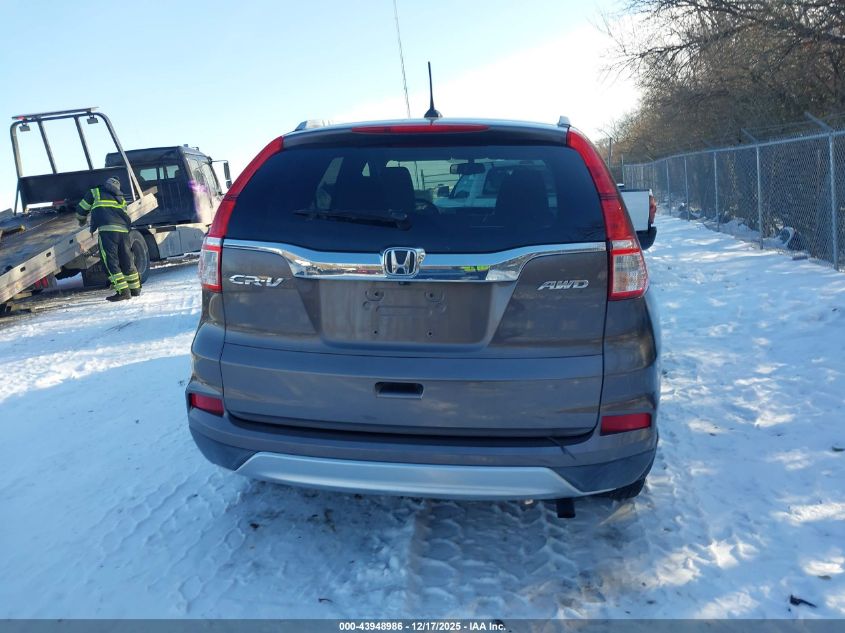 2015 Honda Cr-V Ex-L VIN: 2HKRM4H77FH686330 Lot: 43948986