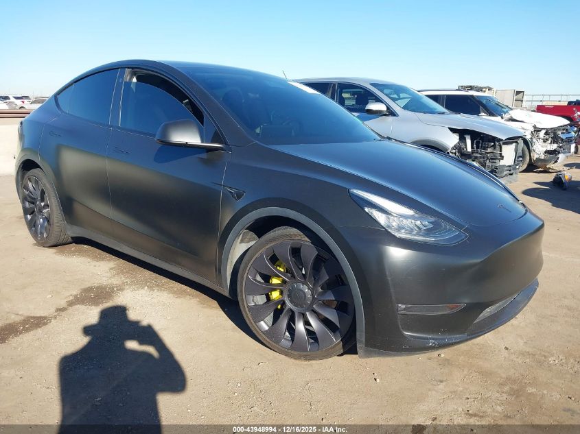 TESLA MODEL Y PERFORMANCE DUAL MOTOR ALL-WHEEL DRIVE/STANDARD RANGE REAR-WHEEL DRIVE