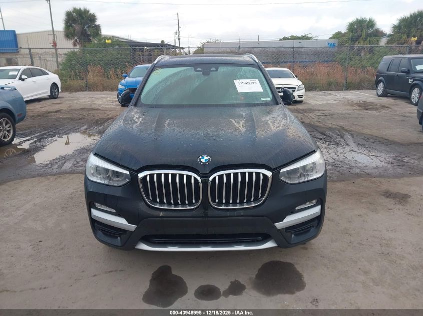 2018 BMW X3 xDrive30I VIN: 5UXTR9C58JLD58169 Lot: 43948995