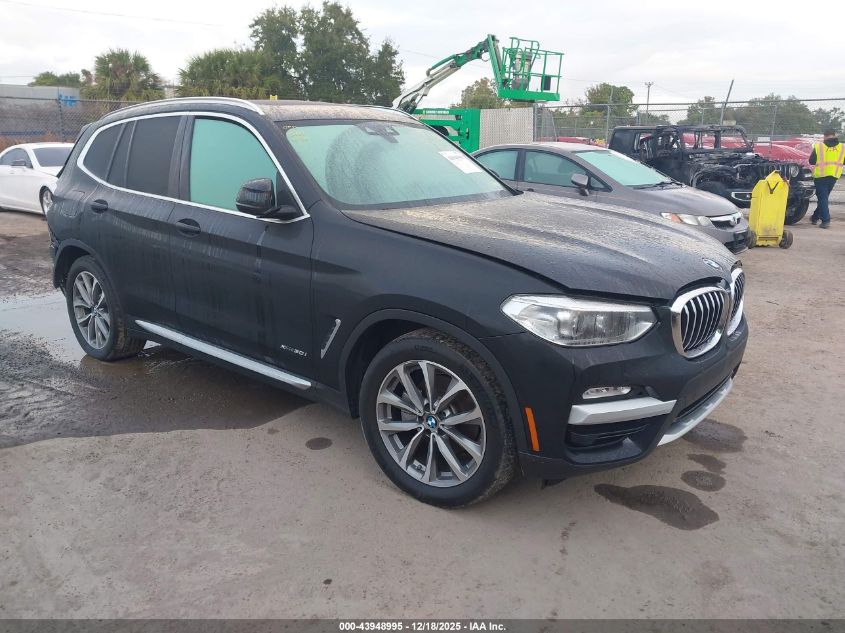 2018 BMW X3 xDrive30I VIN: 5UXTR9C58JLD58169 Lot: 43948995