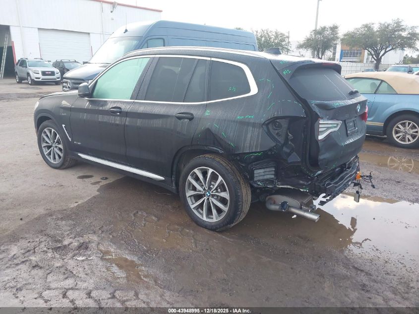 2018 BMW X3 xDrive30I VIN: 5UXTR9C58JLD58169 Lot: 43948995