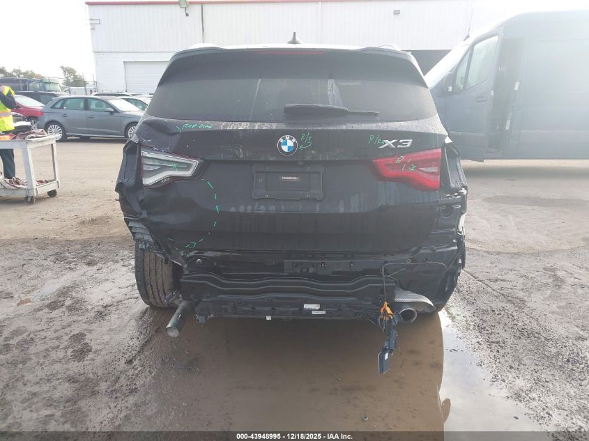 2018 BMW X3 xDrive30I VIN: 5UXTR9C58JLD58169 Lot: 43948995