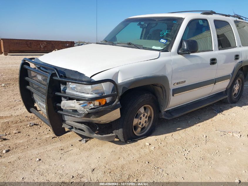2002 Chevrolet Tahoe Ls VIN: 1GNEC13Z22J205742 Lot: 43949003