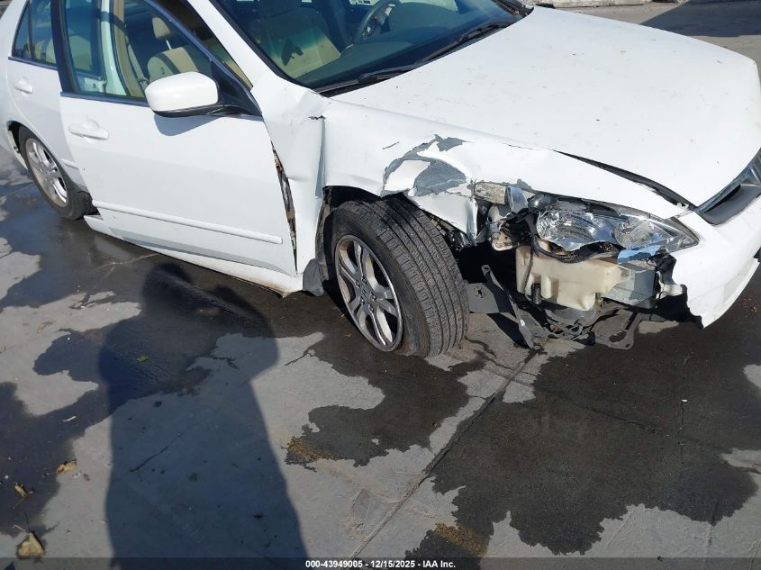 2007 Honda Accord 2.4 Se VIN: 1HGCM563X7A195546 Lot: 43949005