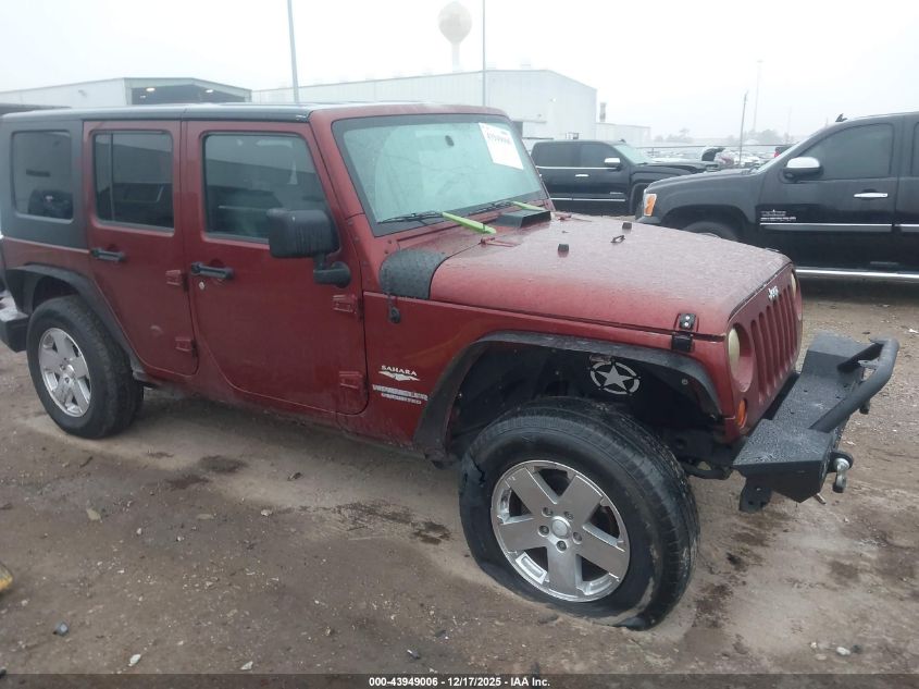 2010 Jeep Wrangler Unlimited Sahara VIN: 1J4BB5H18AL109197 Lot: 43949006
