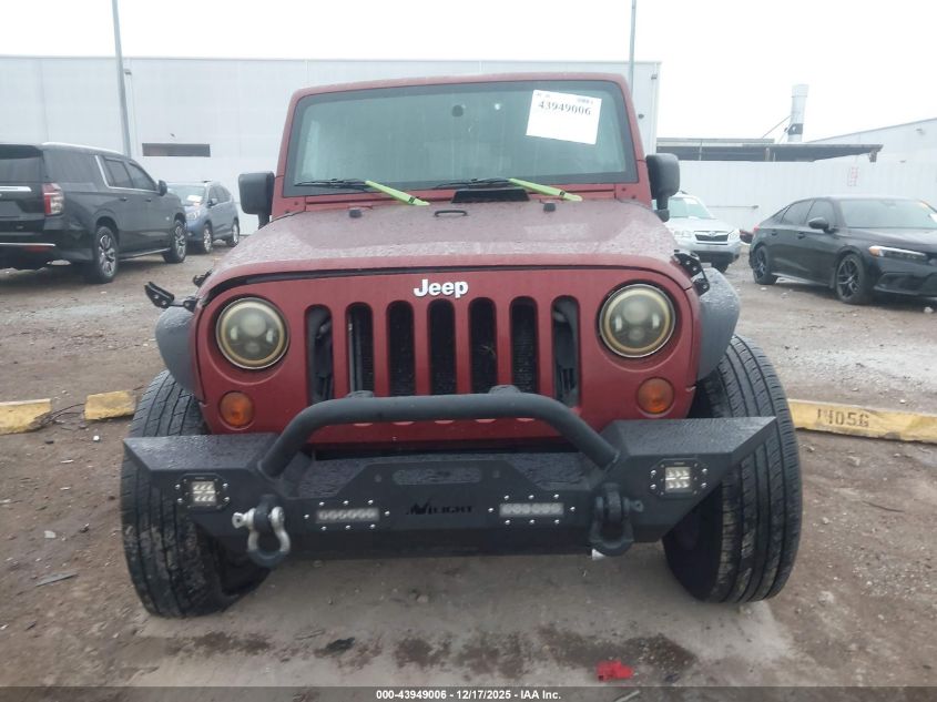 2010 Jeep Wrangler Unlimited Sahara VIN: 1J4BB5H18AL109197 Lot: 43949006