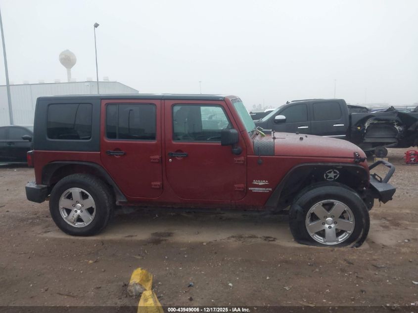 2010 Jeep Wrangler Unlimited Sahara VIN: 1J4BB5H18AL109197 Lot: 43949006
