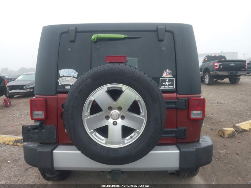 2010 Jeep Wrangler Unlimited Sahara VIN: 1J4BB5H18AL109197 Lot: 43949006