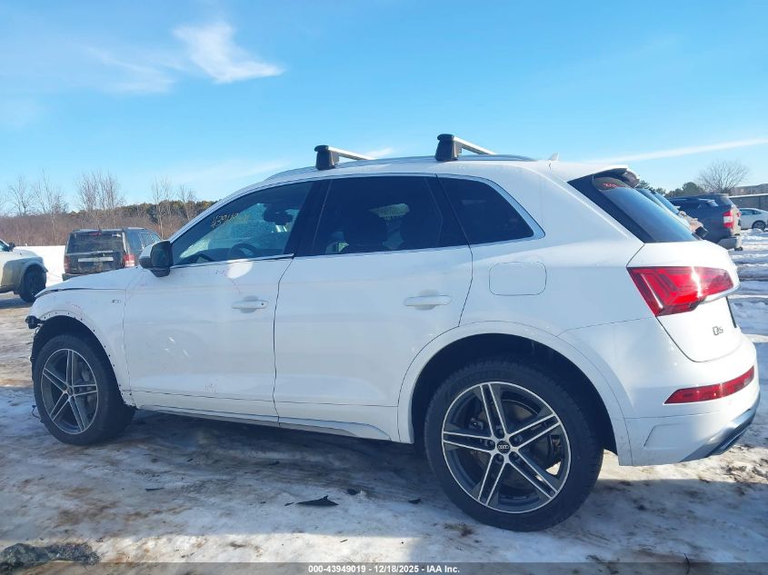 2022 Audi Q5 Premium Plus 55 Tfsi E S Line Quattro S Tronic VIN: WA1E2BFY6N2093203 Lot: 43949019