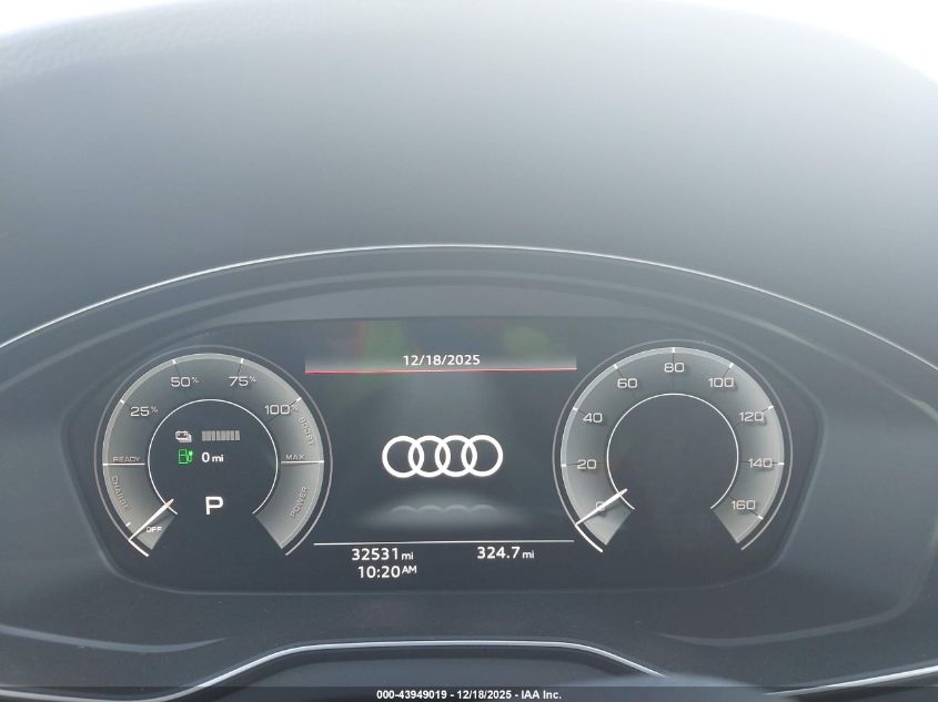 2022 Audi Q5 Premium Plus 55 Tfsi E S Line Quattro S Tronic VIN: WA1E2BFY6N2093203 Lot: 43949019