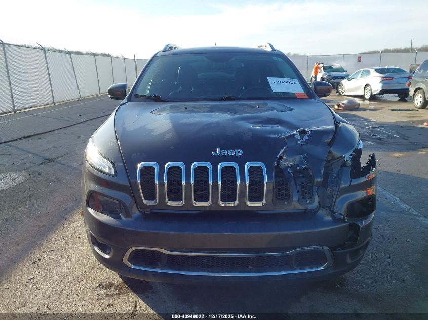 2015 Jeep Cherokee Limited VIN: 1C4PJMDS8FW521424 Lot: 43949022