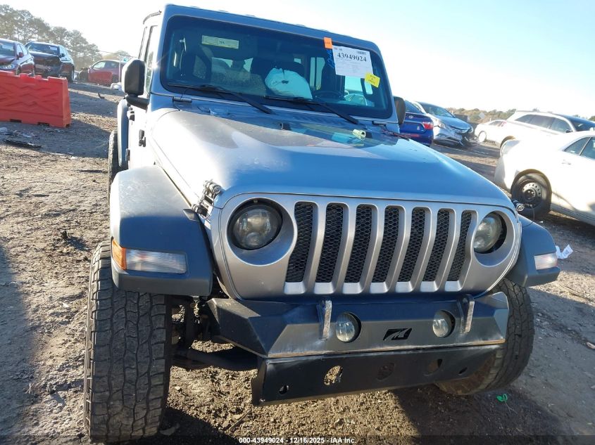 2018 Jeep Wrangler Unlimited Sport S 4X4 VIN: 1C4HJXDG9JW196454 Lot: 43949024