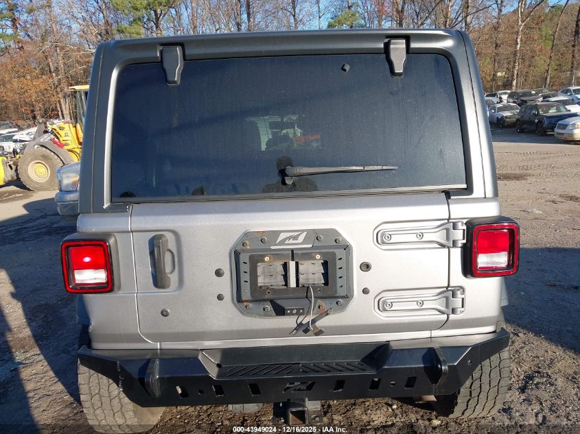 2018 Jeep Wrangler Unlimited Sport S 4X4 VIN: 1C4HJXDG9JW196454 Lot: 43949024