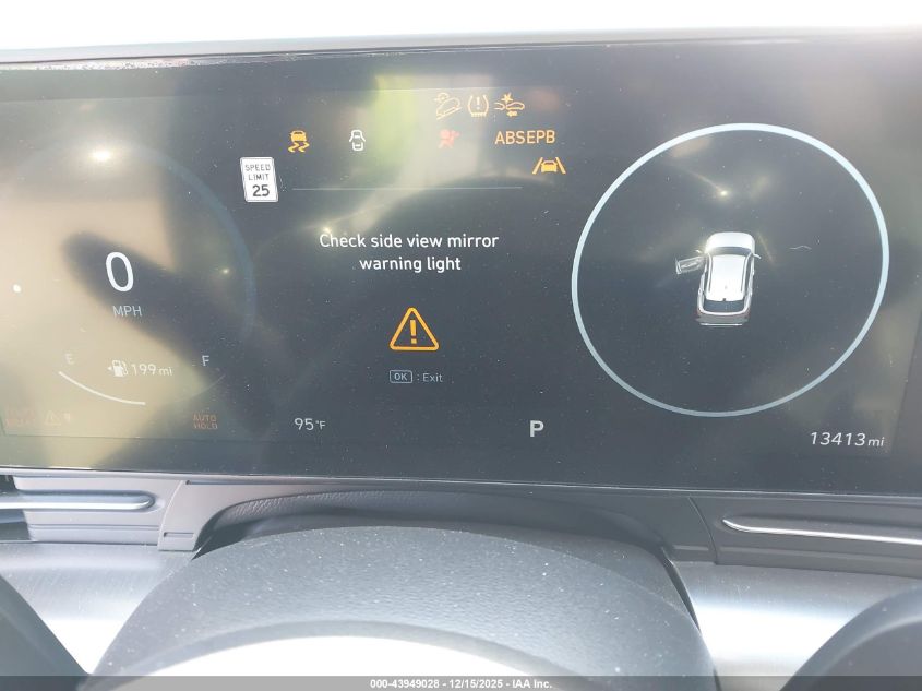 2024 Hyundai Kona Limited VIN: KM8HE3A38RU181476 Lot: 43949028