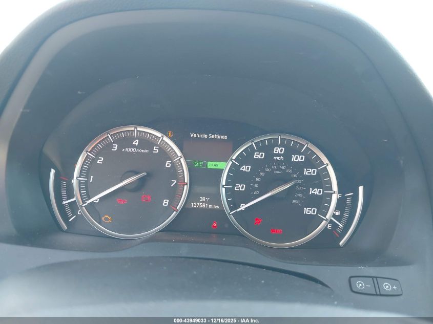 2016 Acura Mdx Technology Acurawatch Plus Packages/Technology Package VIN: 5FRYD4H44GB007386 Lot: 43949033