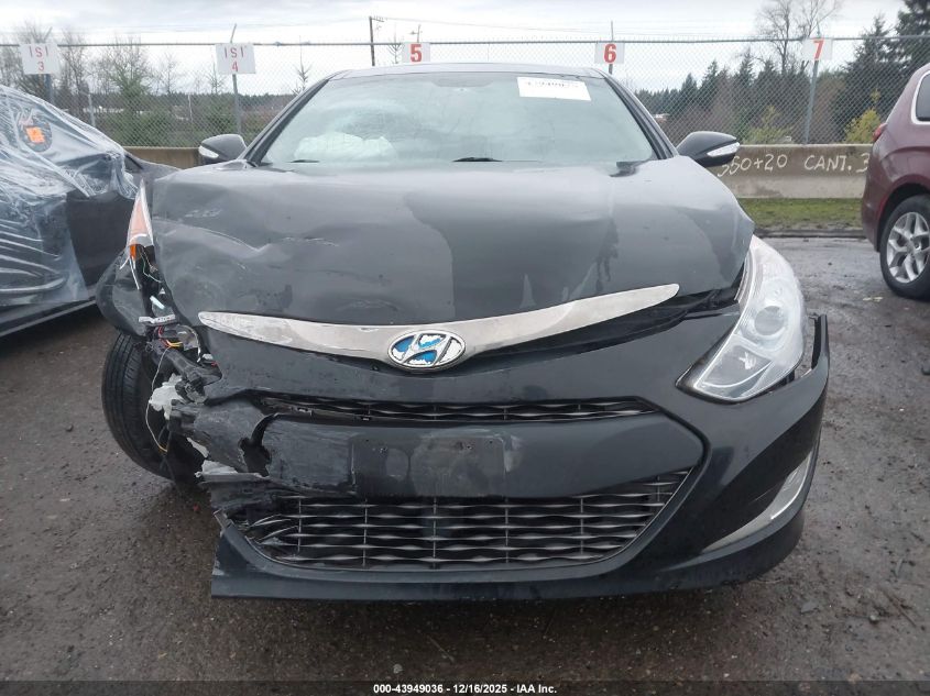 2013 Hyundai Sonata Hybrid Limited VIN: KMHEC4A45DA066996 Lot: 43949036