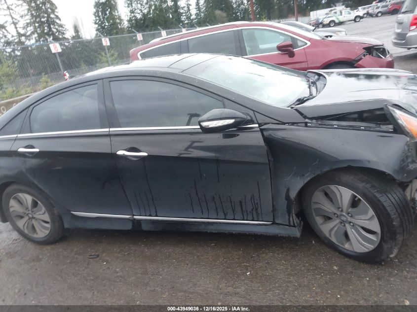 2013 Hyundai Sonata Hybrid Limited VIN: KMHEC4A45DA066996 Lot: 43949036