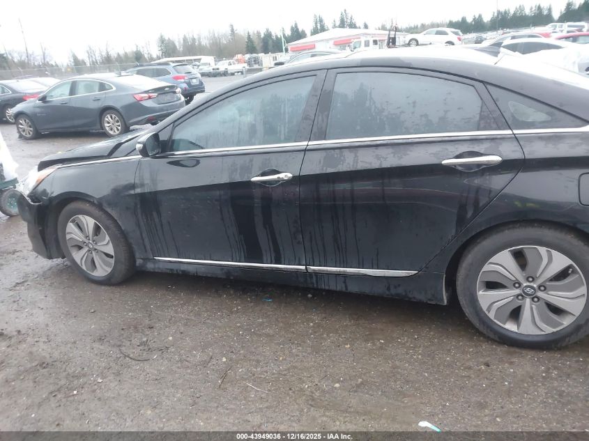 2013 Hyundai Sonata Hybrid Limited VIN: KMHEC4A45DA066996 Lot: 43949036