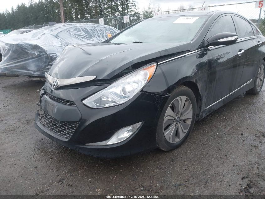 2013 Hyundai Sonata Hybrid Limited VIN: KMHEC4A45DA066996 Lot: 43949036