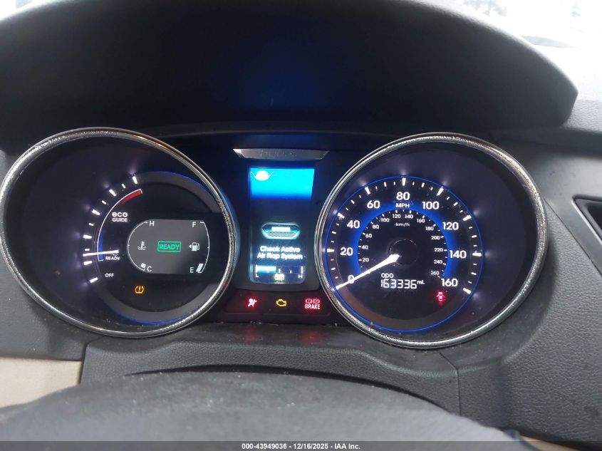 2013 Hyundai Sonata Hybrid Limited VIN: KMHEC4A45DA066996 Lot: 43949036