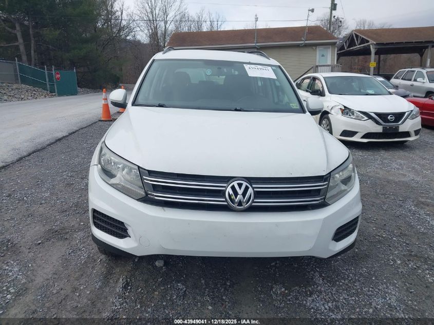 2015 Volkswagen Tiguan S VIN: WVGBV7AX9FW509469 Lot: 43949041