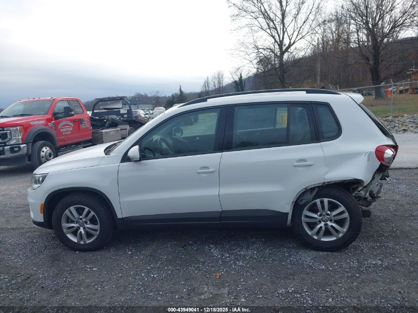 2015 Volkswagen Tiguan S VIN: WVGBV7AX9FW509469 Lot: 43949041