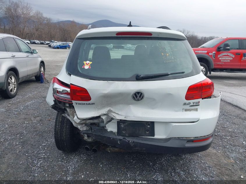 2015 Volkswagen Tiguan S VIN: WVGBV7AX9FW509469 Lot: 43949041