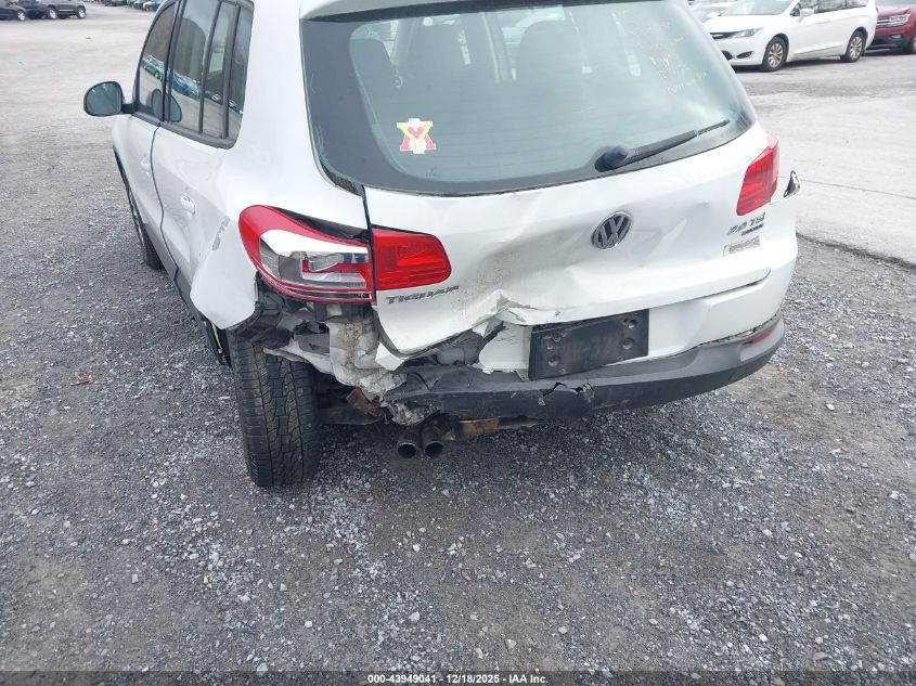 2015 Volkswagen Tiguan S VIN: WVGBV7AX9FW509469 Lot: 43949041