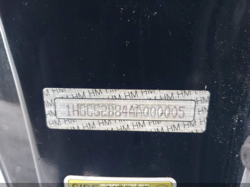 2010 Honda Accord 3.5 Ex-L VIN: 1HGCS2B84AA000005 Lot: 43949044