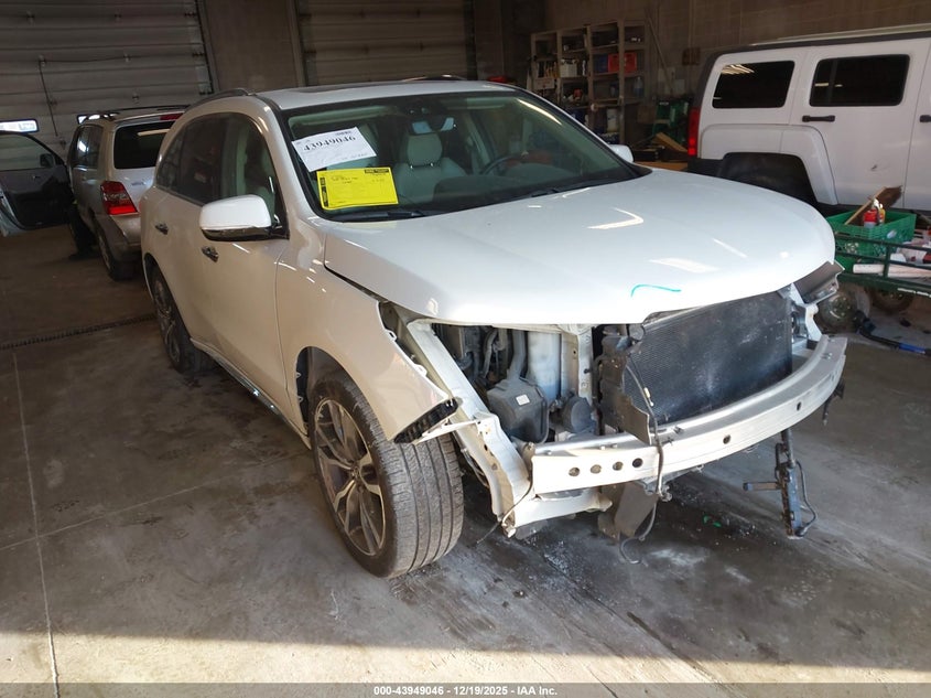 ACURA MDX ADVANCE   ENTERTAINMENT PKGS 2019