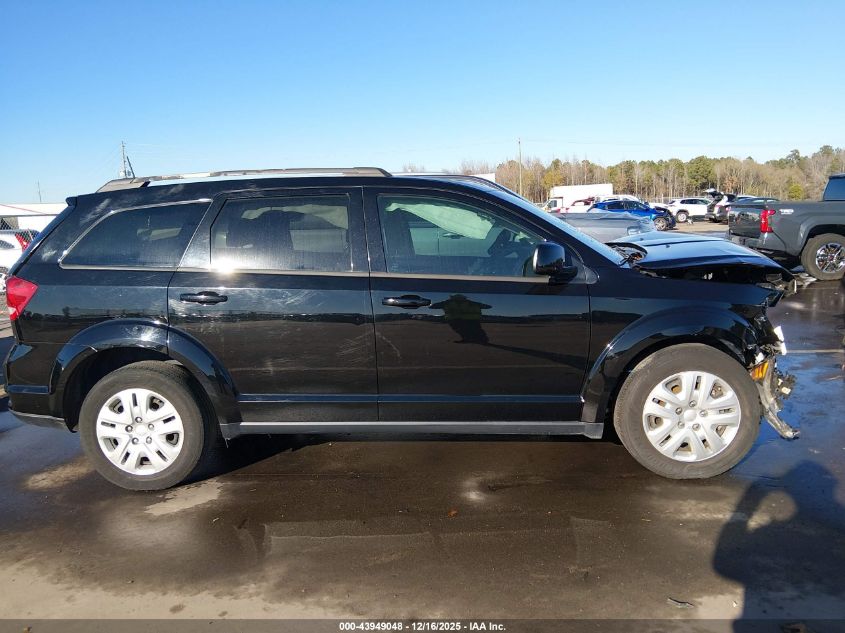 2019 Dodge Journey Se VIN: 3C4PDCBB8KT872581 Lot: 43949048