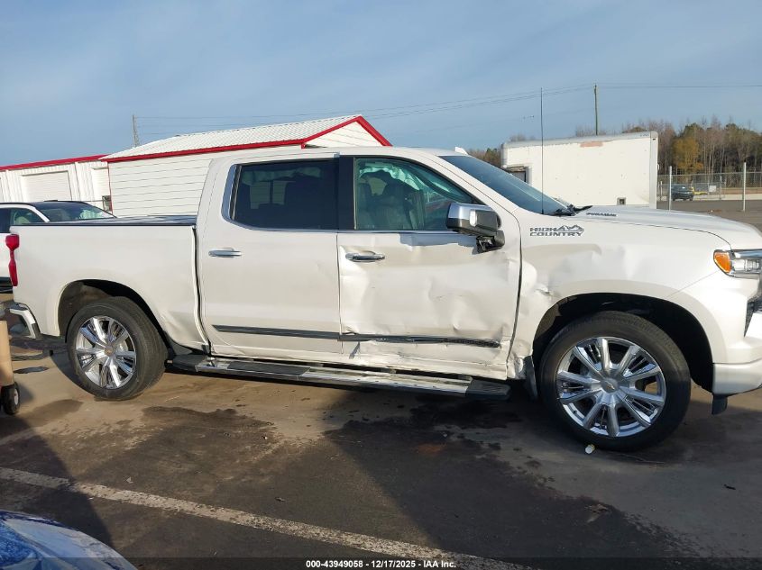 2022 Chevrolet Silverado 1500 4Wd Short Bed High Country VIN: 1GCUDJET8NZ629362 Lot: 43949058