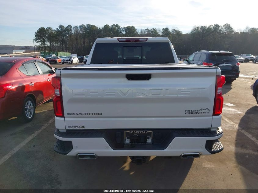 2022 Chevrolet Silverado 1500 4Wd Short Bed High Country VIN: 1GCUDJET8NZ629362 Lot: 43949058