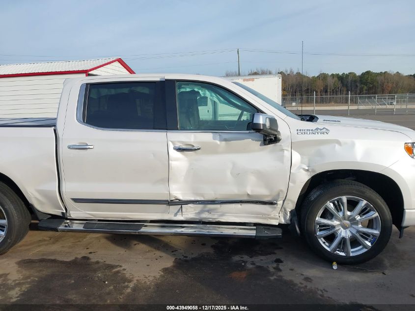 2022 Chevrolet Silverado 1500 4Wd Short Bed High Country VIN: 1GCUDJET8NZ629362 Lot: 43949058